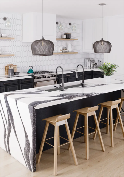 Quartz Kitchen Countertop